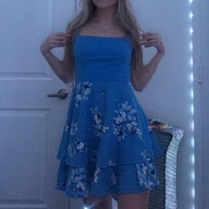 Light blue short dress